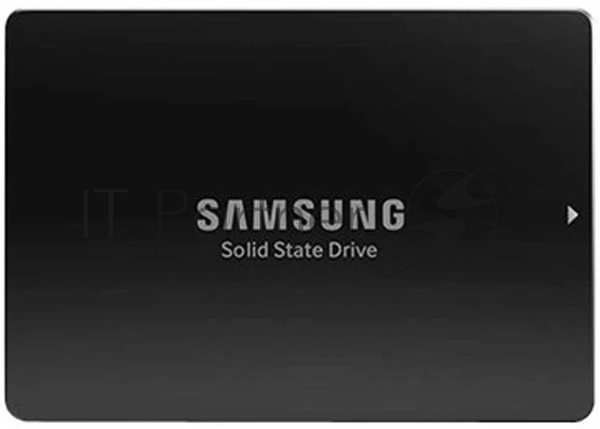 Накопитель SSD Samsung PM893, 1920Gb, SATA III, 2.5", OEM нет NVMe, R/W 520/520, без радиатора, черный