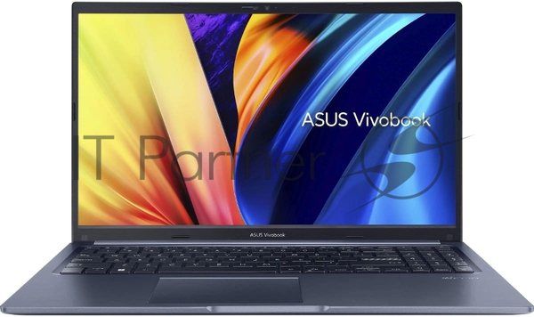 Ноутбук Asus Vivobook 15 X1502VA-BQ924 синий Core i7 13620H 16Gb SSD 512Gb Intel Iris Xe graphics 15.6" IPS FHD (1920x1080) без ОС WiFi BT Cam