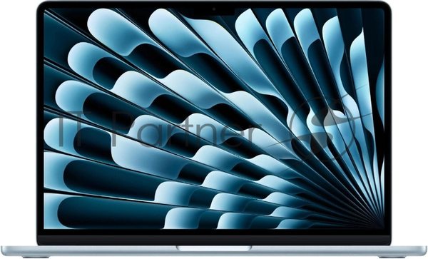 Ноутбук Apple 13-inch MacBook Air/13.6"/IPS/Apple M4 10 core/16Gb/256Gb SSD/Apple graphics 8 core/macOS/голубой/1.24kg