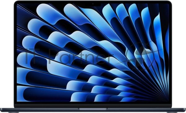 Ноутбук Apple MacBook Air A3241 темно-синий MW1L3HN/A M4 10 core 16Gb SSD256Gb/10 core GPU 15.3" Liquid Retina (2880x1864) macOS WiFi BT Cam