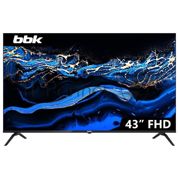 Телевизор BBK 43" 43LEM-1036/FTS2C черный LED FHD 60Hz
