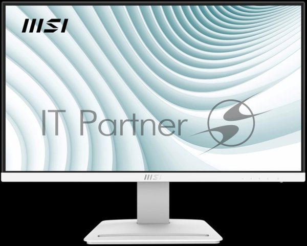 Монитор 23.8" MSI Pro MP243XW IPS 1920x1080, 100 Гц, 4 мс, 16:9, 300 кд/м², HDMI 1.4, DP 1.2a, 3.5 мм, динамики (2x3 Вт), белый