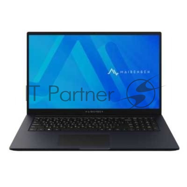 Ноутбук Maibenben M17A-R343UM 17.3" FHD IPS, AMD R3-4300U, 8Gb, 512Gb SSD, Linux, синий (мышка + коврик)