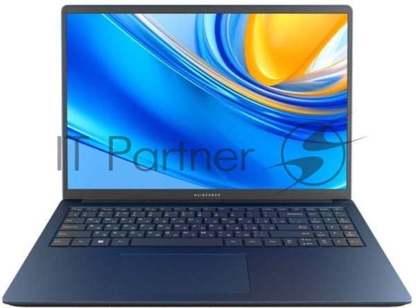 Ноутбук Maibenben M657 16" FHD IPS 165Hz, AMD R7-5825U, 16Gb, 1Tb SSD, Linux, синий (мышка + коврик)