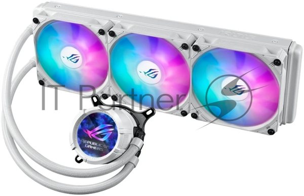 Система жидкостного охлаждения ASUS ROG STRIX LC III 360 ARGb LCD WHT