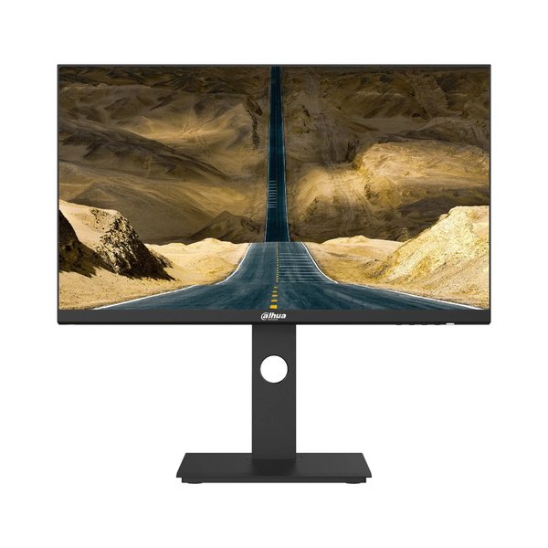 Монитор 23.8" Dahua DHI-LM24-P301A IPS 2560x1440, 75 Гц, 5 мс, 16:9, 300 кд/м², HDMI, DP, USB-C, 3.5 Jack, черный