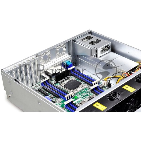Серверный корпус Gooxi RMC3116-670-HSE-D 3U 16bay chassis,Expander backplane rear 2*2.5"SAS/SATA 1300W 1+1 EU power cables rail kit