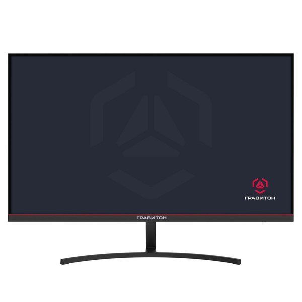 Монитор 27" ГРАВИТОН МН27А IPS 1920x1080, 75 Гц, 5 мс, 16:9, 300 кд/м², HDMI 2.0, DP 1.2, VGA, 3.5 Jack, FreeSync, Adaptive-Sync, динамики (2x3 Вт), черный