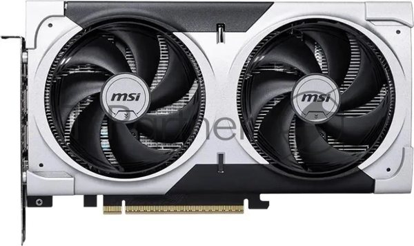 Видеокарта MSI RTX 5060 Ti 8G VENTUS 2X OC PLUS, NVIDIA RTX 5060 Ti, 8 ГБ GDDR7, 128 бит, PCI-e 5.0, 1xHDMI, 3xDP, 2617 МГц