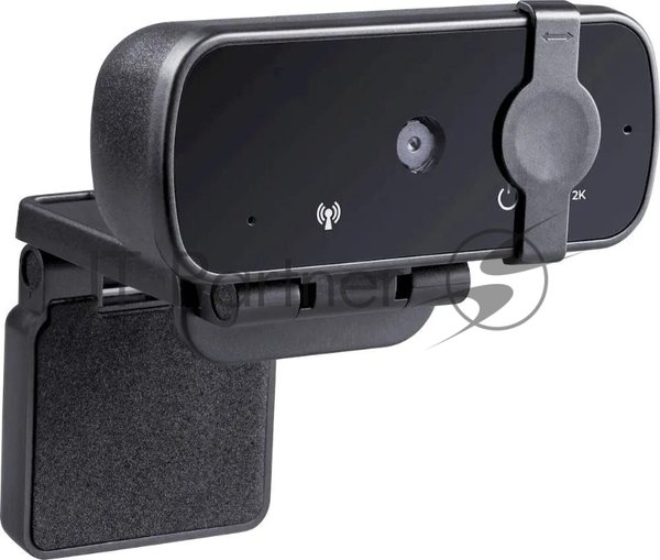Веб-камера G-lens 2593 2560x1440, 30 кадр/с, USB Type-A, микрофон (шумоподавление), автоматическая фокусировка, автоосвещение, универсальное крепление