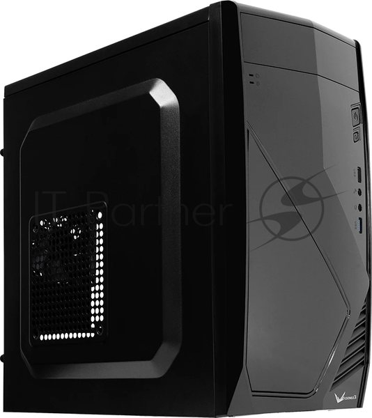 Компьютерный корпус Aerocool/Formula Cs-102 (mATX, без БП, 1x USB3.0, 1x USB2.0) черный