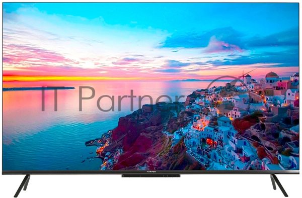 Телевизор Harper 50" 50Q770TS черный QLED 4K UHD 60Hz Smart TV Google TV 2GB/16GB