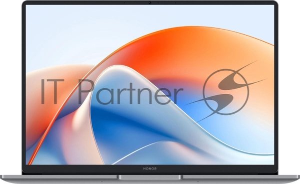 Ноутбук Honor MagicBook X14 Plus 2025 FermiB-5611 14", 2025, IPS, Intel Core 5 220H 2.7ГГц, 12-ядерный, 16Gb LPDDR4x, 1ТБ SSD, Intel Iris Xe graphics, Windows 11 Home, серый космос