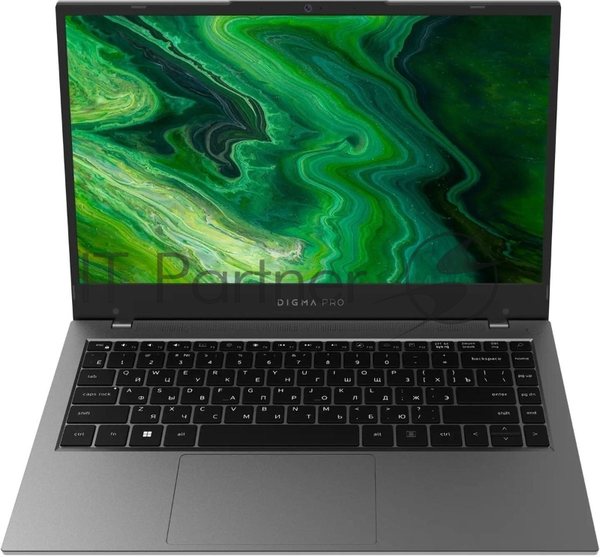 Ноутбук Digma Pro Fortis M Core i5 1334U 16Gb SSD 512Gb Intel Iris Xe graphics 14.1" IPS FHD (1920x1080) Windows 11 Pro grey WiFi BT Cam 4000mAh (DN14P5-ADXW04)