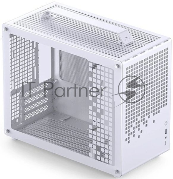 Компьютерный корпус без блока питания Case JONSBO Z20, Mini-Tower, TG, no fan, 1xUSB-A 3.2 + 1xUSB-C 3.2, mATX, mITX White