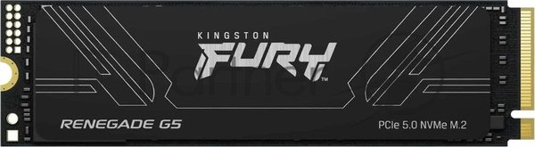 Накопитель SSD Kingston Fury Renegade, 2Tb, M.2(22x80мм), NVMe, PCIe 5.0 x4, 3D TLC, R/W 14700/14000Mb/s, IOPs 2 200 000/2 200 000, TbW 2000, DWPD 0.5 (12 мес)