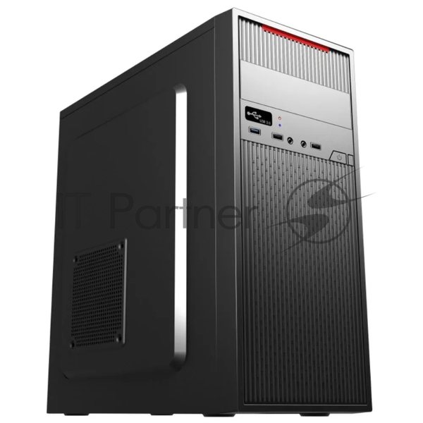 Компьютерный корпус ACD Citadel 102N ATX, черный, 80мм rear FAN, w/o PSU