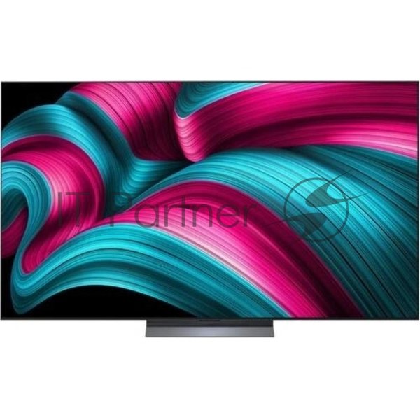 Телевизор LG 65" OLED65C5RLA черный серебристый OLED 4K