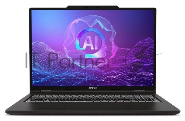 Ноутбук MSI Venture A16 AI+ A3HMG-026XRU AMD Ryzen AI 7 350/16Gb/SSD 1Tb/16"/OLED/2K (2048x1280)/120Hz/NoOS/Solid Gray (9S7-261K21-026)