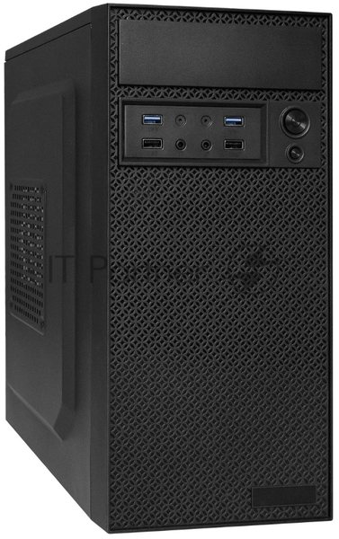 Компьютерный корпус Minitower ExeGate BAA-109U2-UN450 (mATX, БП UN450 с вент. 12см, 2*USB+2*USB 3.0, аудио, черный)