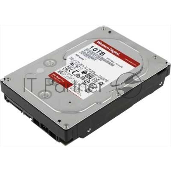 Жесткий диск HDD Western Digital 10Tb, 7200RPM SATA 3.5 Red Plus NAS 512MB buffer