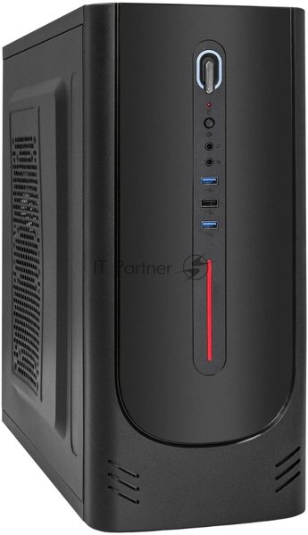 Компьютерный корпус Miditower ExeGate XP-340U-UNS350 (ATX, БП UNS350 с вент. 12см, 1хUSB/2хUSB 3.0, аудио)