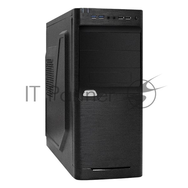 Компьютерный корпус Miditower ExeGate XP-330U-UNS500 (ATX, БП UNS500 с вент. 12см, 2хUSB/2хUSB 3.0, аудио, черный)
