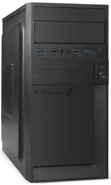 Компьютерный корпус Minitower ExeGate BAA-105U2-01-UNS500 (mATX, БП UNS500 с вент. 12см, 2*USB+2*USB 3.0, аудио, черный)