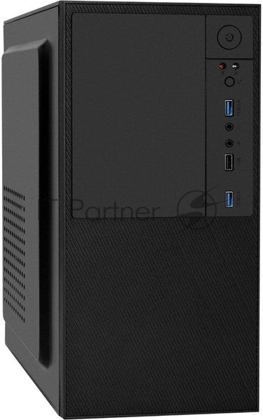 Компьютерный корпус Minitower ExeGate BAA-308U2-UNS350 (mATX, БП UNS350 с вент. 12см, 1хUSB/2хUSB 3.0, HD Audio, черный)