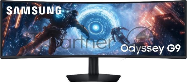 Монитор 49" Samsung Odyssey G9 S49FG916EIXCI VA 5120x1440, 144 Гц, 1 мс, 32:9, 350 кд/м², 2xHDMI 2.1, DP 1.4, 3.5 Jack, USB Hub (2x USB 3.0), FreeSync, изогнутый экран (1000R), черный
