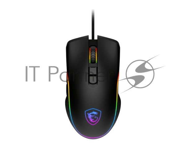 Мышь проводная MSI Forge GM300 черный, 7200 dpi, USB, кнопки - 7