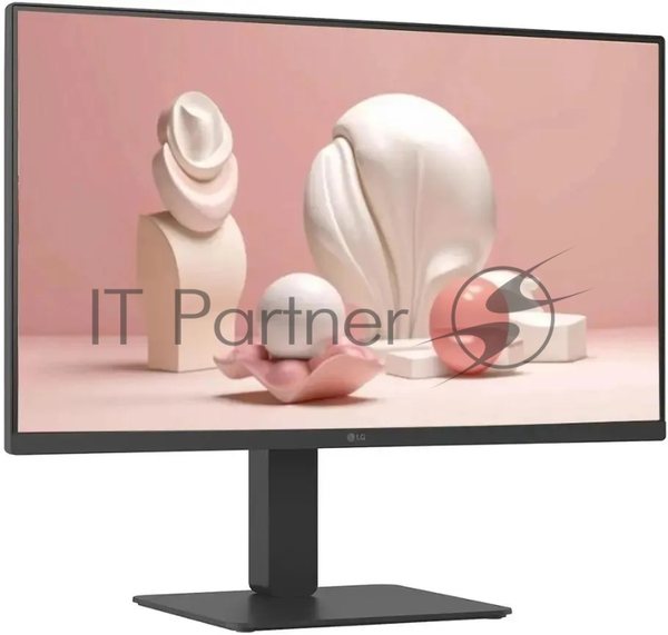 Монитор 27" LG 27BA65QB-B IPS 2560x1440, 100 Гц, 5 мс, 16:9, 350 кд/м², 2xHDMI 2.0, DP 1.4, USB-C (65 Вт), USB Hub (2x USB 3.0), динамики (2x5 Вт), HDR10, черный