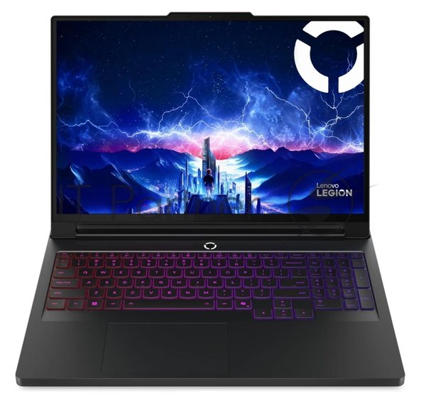 Ноутбук Lenovo Legion Pro 7 16IAX10H/16" WQXGA 2560x1600/Intel Core Ultra 9 275HX/64 Gb/1 Tb SSD/nVidia GeForce RTX 5090 24Gb/No OS/черный/2.57 кг