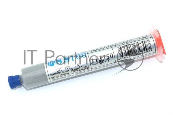 Термопаста Amperin SS100, 100 г, 8.5 Вт/(м⋅К), шприц