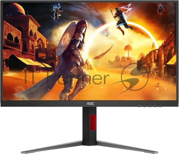 Монитор 27" AOC Q27G4S IPS 2560x1440, 300 Гц, 1 мс, 16:9, 350 кд/м², DP 1.4, 2xHDMI 2.1, DisplayHDR 400, FreeSync, черный