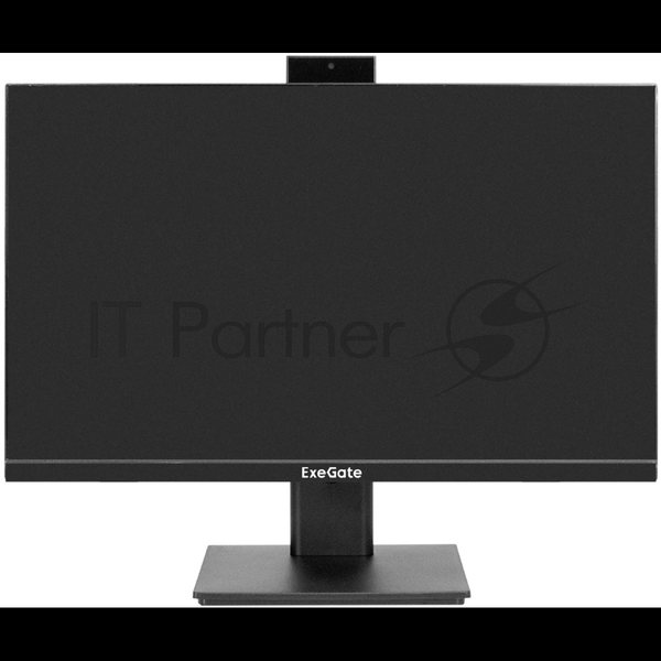 Монитор 23.8" ExeGate SuperView EA2400 IPS 1920x1080, 75 Гц, 5 мс, 16:9, 250 кд/м², HDMI 1.4, VGA, веб-камера (2 Мп), 3.5 мм, черный
