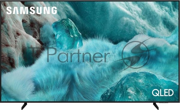 Телевизор Samsung 85" QE85Q7FAAUXRU Q темно-серый QLED 4K UHD 60Hz Smart TV