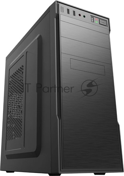 Компьютерный корпус с блоком питания 450Вт./Case Forza ATX, 450W, 1xUSB 2.0+1xUSB 3.0, Black, w/o FAN, 8 см fan PSU, power cord