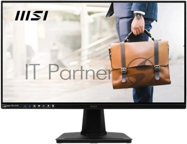 Монитор 27" MSI Pro MP272L IPS 1920x1080, 100 Гц, 4 мс, 16:9, 250 кд/м², HDMI 1.4b, DP 1.2a, 3.5 мм, FreeSync, Adaptive-Sync, черный