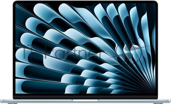 Ноутбук Apple MacBook Air A3241 M4 10 core 24Gb SSD512Gb/10 core GPU 15.3" Liquid Retina (2880x1864) macOS lt.blue WiFi BT Cam (MC7D4HN/A)