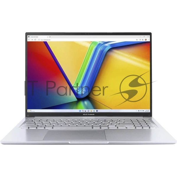 Ноутбук ASUS VivoBook 16 X1605VA Intel Core i7 13620H 2400MHz/16"/1920x1200/16Gb/1024Gb SSD/Intel UHD Graphics/Wi-Fi/Bluetooth/Windows 11 Pro (90NB10N2-M02KW0_Win 11P) Silver