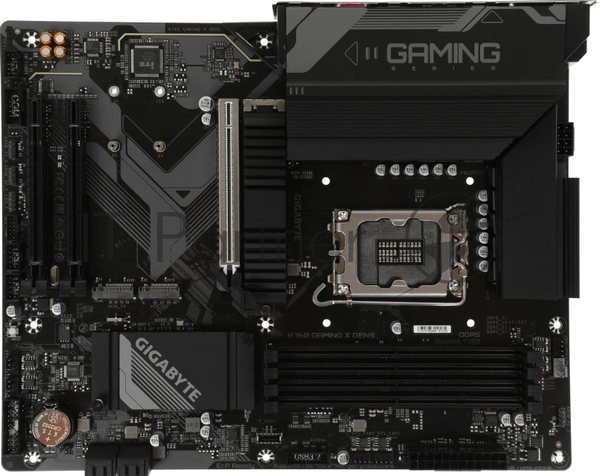 Материнская плата Gigabyte B760 GAMING X GEN5, LGA1700, Intel B760, 4xDDR5, 4xSATA, 3xM.2, 1xPCIe 5.0 x16, 2xPCIe 3.0 x1, 1xHDMI, 1xDP, 1x2.5Gb LAN, 1xUSB-C 5Gbps, 1xUSB-A 10Gbps, 1xUSB-A 5Gbps, 5xUSB-A 2.0, 6x3.5 мм, 7.1, ATX