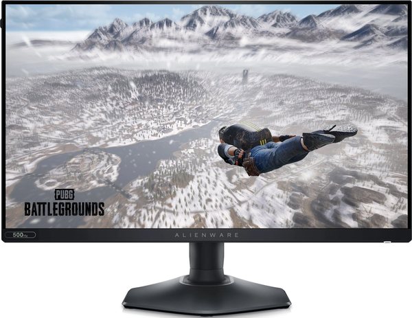 Монитор 24.5" Dell Alienware AW2524HF Fast IPS 1920x1080, 500 Гц, 0.5 мс, 16:9, 400 кд/м², DP 1.4, HDMI 2.1, 3.5 Jack, USB Hub (4x USB 3.0), FreeSync, HDR10, черный