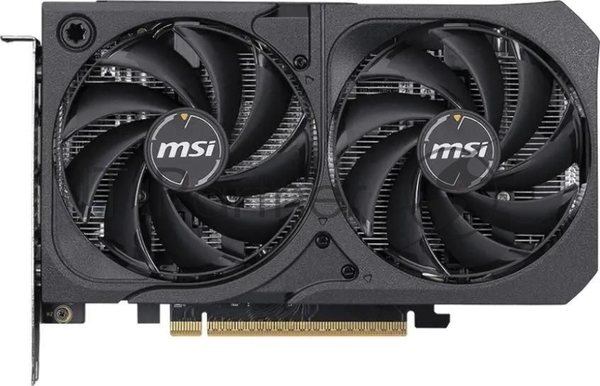 Видеокарта MSI GeForce RTX 5050 8G SHADOW 2X OC, NVIDIA RTX 5050, 8 ГБ GDDR6, 128 бит, PCI-e 5.0, 1xHDMI, 3xDP, 2617 МГц