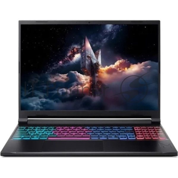 Ноутбук Acer Aspire Nitro V165AI ANV16S-41-R570 16"(2560x1600 (матовый) IPS)/AMD Ryzen 7 260(3.8Ghz)/32Gb/1024PCISSD Gb/noDVD/Ext:NVIDIA GeForce RTX 5060(8192Mb)/Cam/BT/WiFi/76WHr/war 1y/2.1kg/Silver/NoOS