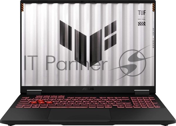 Ноутбук Asus TUF Gaming A16 FA608UM-RV096 Ryzen 7 260 16Gb SSD 512Gb NVIDIA GeForce RTX 5060 8Gb 16" IPS WUXGA (1920x1200) без ОС grey WiFi BT Cam (90NR0KV1-M006V0)