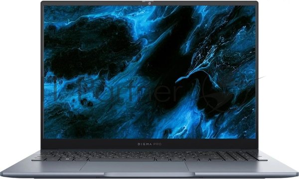 Ноутбук Digma Pro Pactos Ryzen 5 7430U 16Gb SSD 512Gb AMD Radeon Graphics 16" IPS WUXGA (1920x1200) Windows 11 Pro dk.grey WiFi BT Cam 5500mAh (DN16R5-ADXW04)