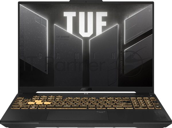 Ноутбук ASUS TUF Gaming F16 FX607VU-RL061 Intel Core 5 210H 2200MHz/16"/1920x1200/16Gb/512Gb SSD/NVIDIA GeForce RTX 4050 6Gb/Wi-Fi/Bluetooth/Windows 11 Pro (90NR0N06-M002T0_Win11P) Gray