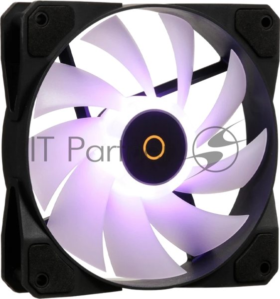 Реверсный вентилятор Fan Ocypus Beta F12 BK ARGB PWM черный