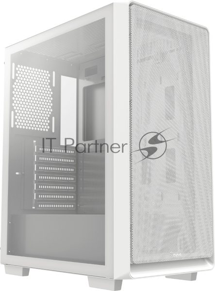 Компьютерный корпус Ocypus Gamma C60 WH ATX/win/white/no PSU/Tempered Glass
